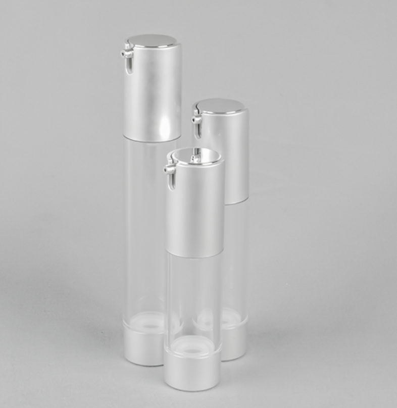Pump Silver Bottles - Custom Packaging x10 - SOUL VIDA WHOLESALE