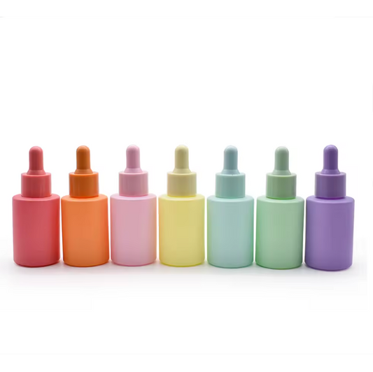 Custom Packaging - Colour Frosted Pipettes - 30ml x100 - SOUL VIDA WHOLESALE