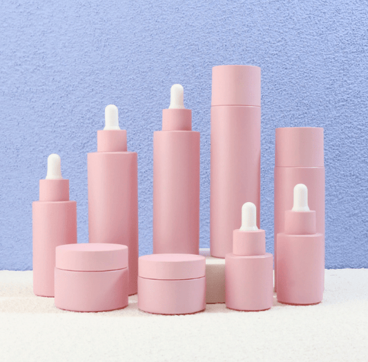 Pink Lotion Jars & Pumps