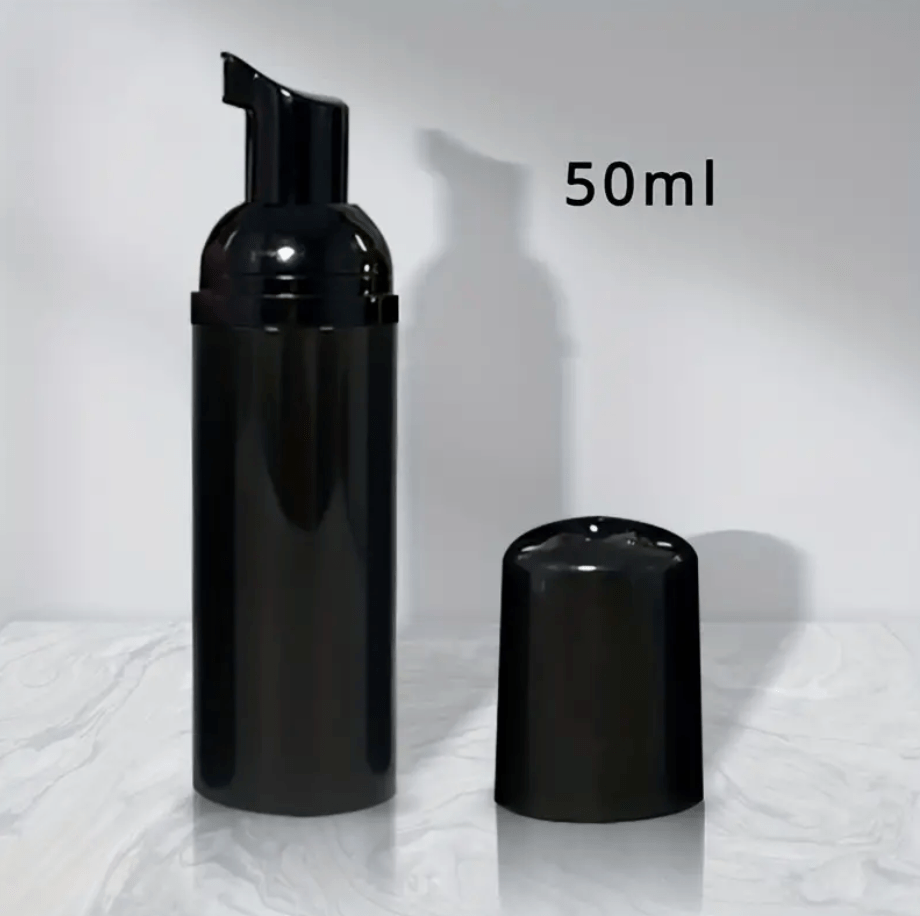 Black Airless Foam Bottle  - Custom Packaging Add On