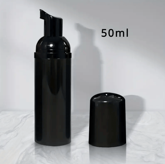 Black Airless Foam Bottle  - Custom Packaging Add On